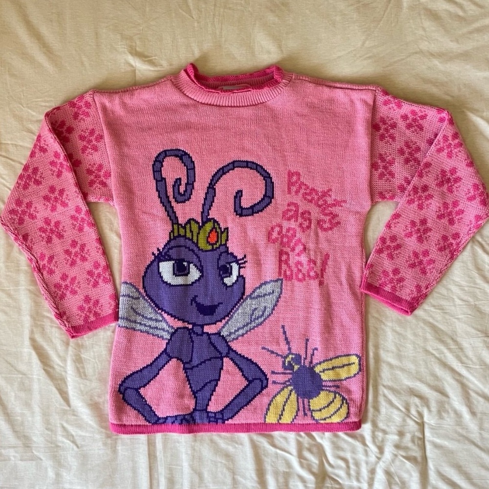 Disney’s Bugs Life Princess Atta Knit Sweater